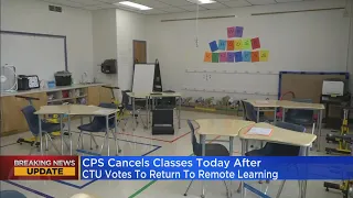 CPS Cancels Classes Wednesday After CTU Votes To Return To Remote Learning