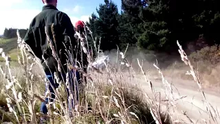 Crazy car flip at otago rally