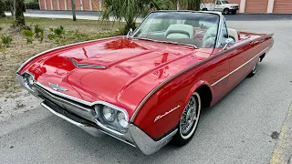 1961 Ford Thunderbird Convertible for Sale $27000.00 www.classiccarsinflorida.com 561-359-7998