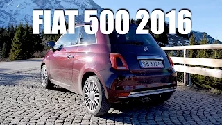 Fiat 500 TwinAir 2016 (ENG) - Test Drive and Review