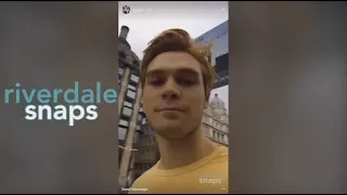 Riverdale cast Snapchat & Instagram videos June 2017 Snapchat Videos 5