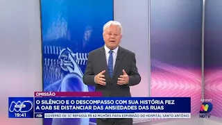 Omissão: o silêncio e o descompasso com sua história fez a OAB se distanciar das ansiedades das ruas