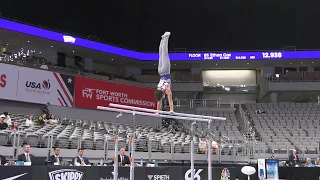 Dylan Kramer - Parallel Bars - 2024 Xfinity US Championships - Junior Men Day 1