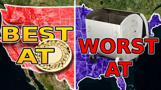 Whats Your State Worst At (Part 2) / Every State Worst at Best At