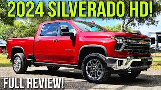 NEW 2024 Chevy Silverado 2500HD Diesel!  Full Review! Part 1