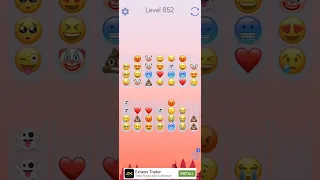 Emoji sort master level 852