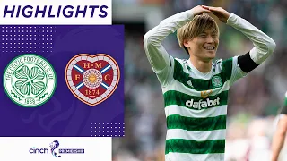 Celtic 2-0 Heart of Midlothian | Furuhashi & Giakoumakis Seal Victory for Hoops | cinch Premiership