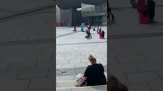 Disney Duo Katherine and Joe from Britain’s got talent at the Lowry (Jade Angel Star)