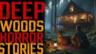 3 Scary Deep Wilderness Horror Stories، PARK RANGER, SKINWALKER, DOGMAN،Rain sounds for sleep