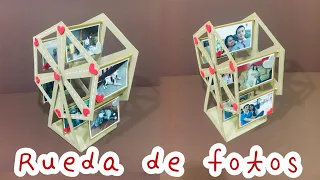 RUEDA DE FOTOS | Quedó increíble, excelente idea para regalar