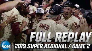 Florida State vs. LSU: 2019 NCAA baseball Super Regional Game 2 | FULL REPLAY
