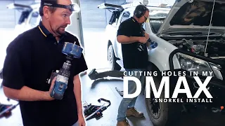 Fitting a TJM Snorkel on a Isuzu Dmax | Part 9