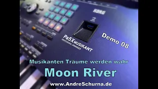KORG Pa5X Musikant Demo Moon River Style 3/4 Slow Jazz www.AndreSchurna.de