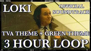 Loki TVA Theme + Green Theme | 3 HOURS Non-edited from Original Soundtrack | Score by Natalie Holt