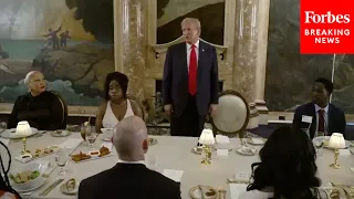 BREAKING NEWS: Trump Rails About 'Rigged System,' Brings Up 'Retribuation' At Mar-A-Lago Event