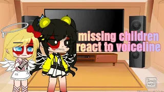 missing children react to voicelines | Fnaf Gacha club | read desk!