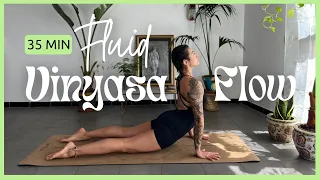 35 Minute Vinyasa Flow | Fluid and Fun for All Levels