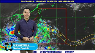 Public Weather Forecast Issued at 4:00 AM | November 20, 2022