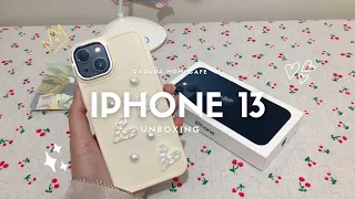Iphone 13 Unboxing + Camera Test (Midnight) | Aesthetic