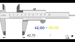 Uso del calibrador vernier en milímetros (resolución de 0 05 mm)