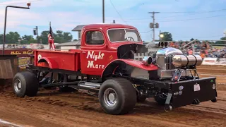 Super Modified 4x4 Truck Pulling 2022: Hopkinsville, KY Midsouth Pullers Association.