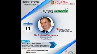 "Asset Management Digital Transformation" | Mr. Andreas Hadjiannou |