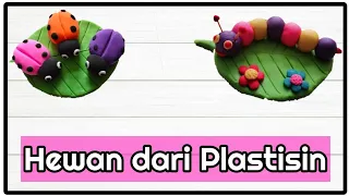 Hewan dari Plastisin || Kepik /Kumbang Plastisin || Ulat Plastisin @FarisnSofiDiary