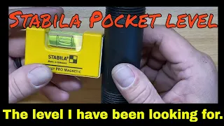 Stabila Pocket Level Pro