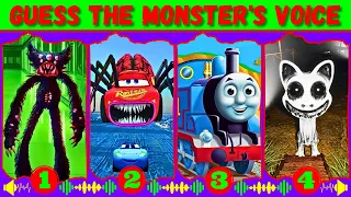 Guess Monster Voice Killy Willy, McQueen Eater, Thomas The Train, Zoonomaly Coffin Dance