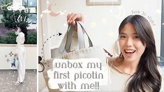 UNBOX MY STUNNING HERMES PICOTIN 18 WITH ME! 🩵📦 First impressions, why I chose it, how to style!