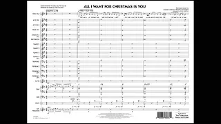 All I Want for Christmas Is You arranged by Paul Murtha