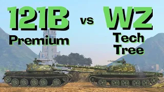 WOT Blitz Face Off || 121B vs WZ-121