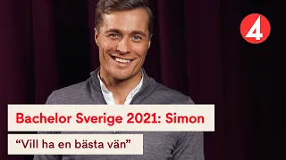 Simon är årets ena Bachelor Sverige 2021 (TV4)