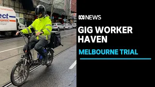 Melbourne trials offers safe refuge for Australia's gig workers | ABC News