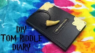 DIY Tom Marvolo Riddle INSPIRED Diary and Basilisk Fang Charm