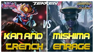 Tekken 8 ▰ KaneAndTrench (Rank #2 Yoshimitsu) Vs MishimaEnrage (Kazuya) ▰ Ranked Matches