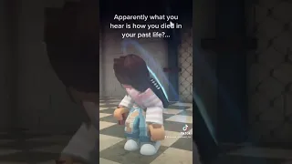 Apparently this is how I died in my past life? 😨 (Tiktok ac is mine, feel free to go watch my vids