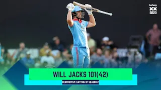 Will Jacks v Durban's Super Giants | Destructive Batting of Season 2 | Betway SA20