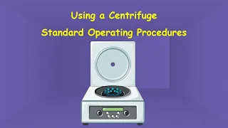 CENTRIFUGE - STANDARD OPERATING PROCEDURE | SOP of centrifuge machine | How to operate centrifuge ?