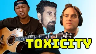 System of A Down - Toxicity - fingerstyle guitar cover//  Alip Ba Ta Reaction :   Guitarist Reacts