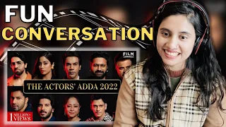 The Film Companion Actors' Adda 2022 REACTION | Best Performances of 2022 | Ashmita Reacts