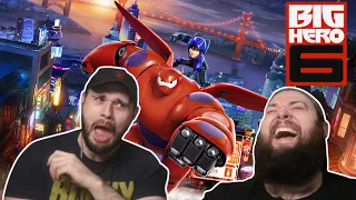 BIG HERO 6 (2014) TWIN BROTHERS FIRST TIME WATCHING MOVIE REACTION!