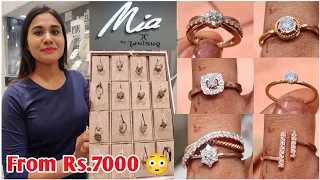 HUGE Gold & Diamond Finger Ring Designs with Price| Tanishq Mia Collection Gold & Diamond Ring |