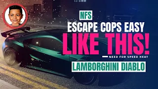 {Lamborghini diablo} See What I did To This COPS | Need for Speed Heat | Hardest Police Chase Yet!!!