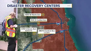 FEMA disaster relief centers opening in Cook County after summer floods