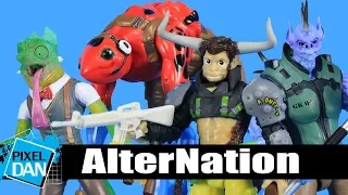 Alter Nation Action Figures | Panda Mony Toys Review
