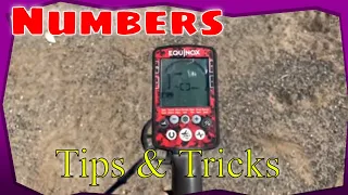 Minelab Equinox 800 / Understanding the Numbers / Tips / Tricks /