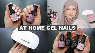 MADAM GLAM GEL NAIL POLISHES FIRST IMPRESSIONS, DEMO, & REVIEW | EASY AT HOME GEL NAILS