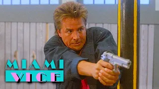 Wet Shooting Scene with Fish Tanks | Miami Vice