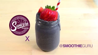 SUNCORE VIDEO Vanilla Acai Protein Shake Smoothie